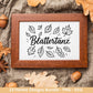 Plotterdatei Herbst - Herbst svg - Hallo Herbst - Laserdatei Herbst - Kürbis svg - Pilz svg - Deutsche Herbst Sprüche SVG Datei - Cricut