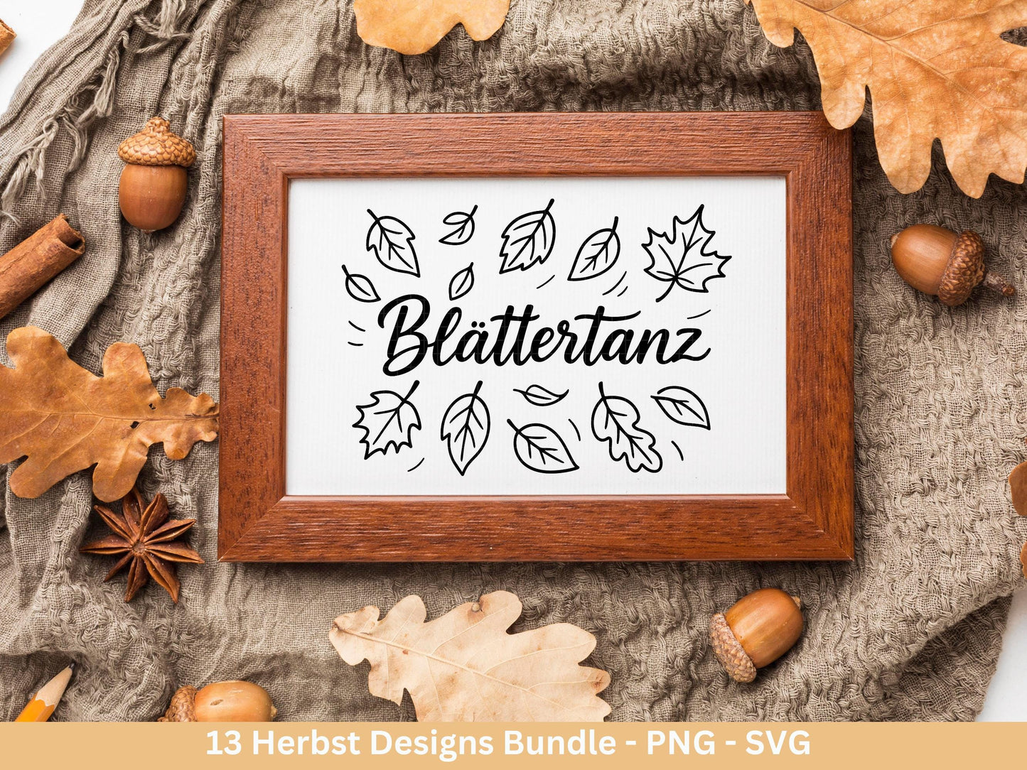 Plotterdatei Herbst - Herbst svg - Hallo Herbst - Laserdatei Herbst - Kürbis svg - Pilz svg - Deutsche Herbst Sprüche SVG Datei - Cricut