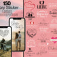 150 Instagram Story Sticker Liebe – Tagessprüche Insta Stories – Basic – Valentinstag – Alltag - Beziehung - Daily - Digital Stickers Love