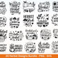 Plotterdatei Herbst - Herbst svg - Hallo Herbst - Herbstzauber svg - Laserdatei Herbst - Kürbis svg - Igel svg - Pilz svg - Herbst Sprüche