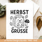 Plotterdatei Herbst - Herbst svg - Hallo Herbst - Herbstzauber svg - Laserdatei Herbst - Kürbis svg - Igel svg - Pilz svg - Herbst Sprüche