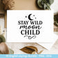 Boho Inspirational svg Png Bundle, positive Affirmationen svg, Kindness svg, immer würdig Matter genug svg, florale Zitate svg Motivierend