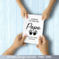 Deutsche Plotterdatei Papa- Vatertagsgeschenk - Papa svg - Deutsche Sprüche Svg - Familie Svg - Cricut svg - Laserdatei Papa - Geschenk Papa