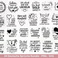 Deutsche Sprüche Plotterdatei - Positive Sprüche Svg - Svg Datei Liebe - Inspirierende Zitate - Positive Sprüche Svg - Laserdatei Spruch Svg