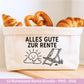 Plotterdatei Rente - Rentner Sprüche - Geschenk Rente - Herz svg - Ruhestand svg - Deutsche Sprüche - Laserdatei Rente - Ruhestand Geschenk