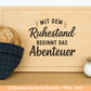 Plotterdatei Rente - Rentner Sprüche - Geschenk Rente - Herz svg - Ruhestand svg - Deutsche Sprüche - Laserdatei Rente - Ruhestand Geschenk