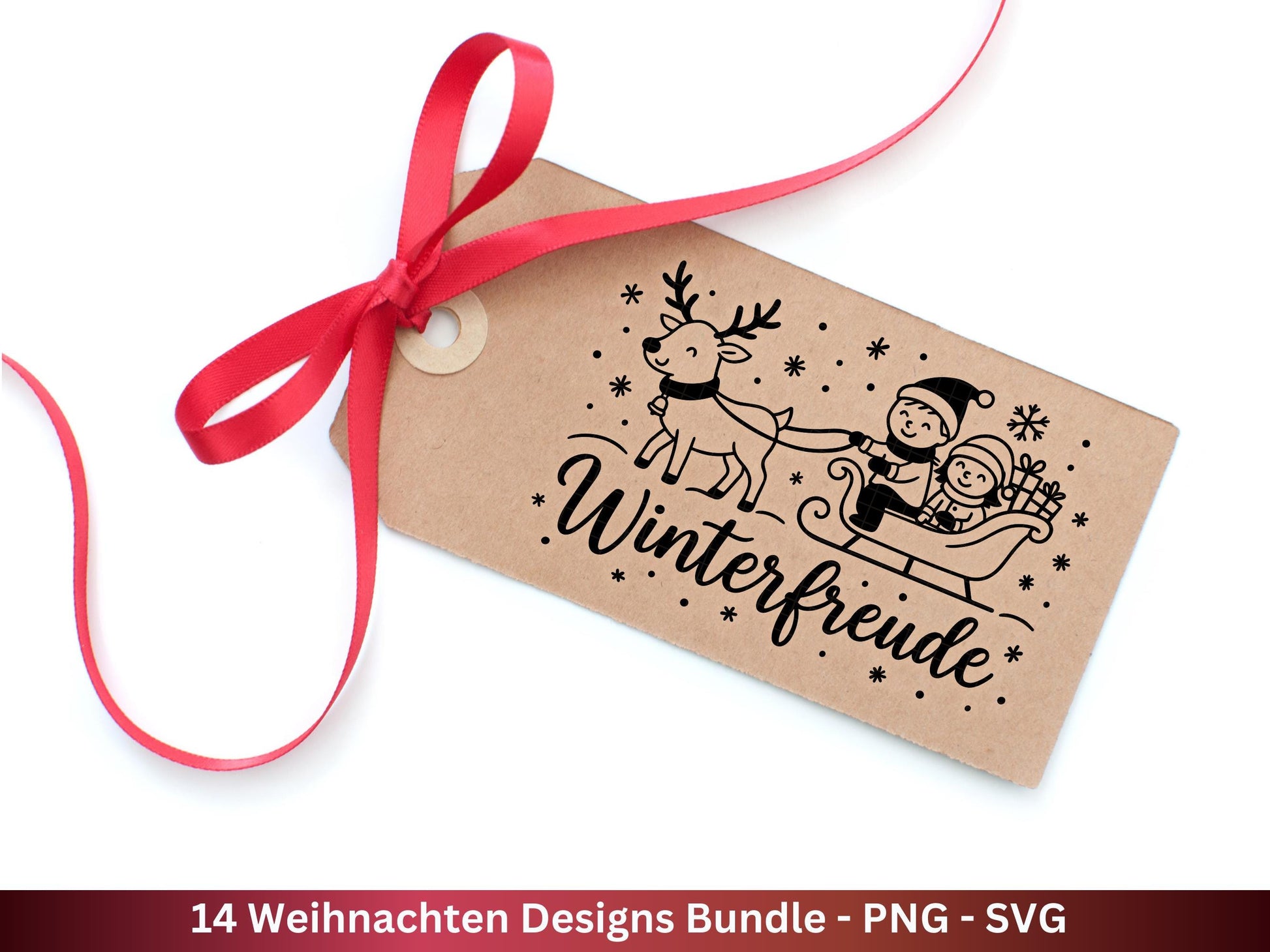 Plotterdatei Weihnachten Svg - Plotterdatei Sprüche - Schriftzüge Weihnachten deutsch - Laserdatei Weihnachten - Cricut Weihnachtsgeschenk