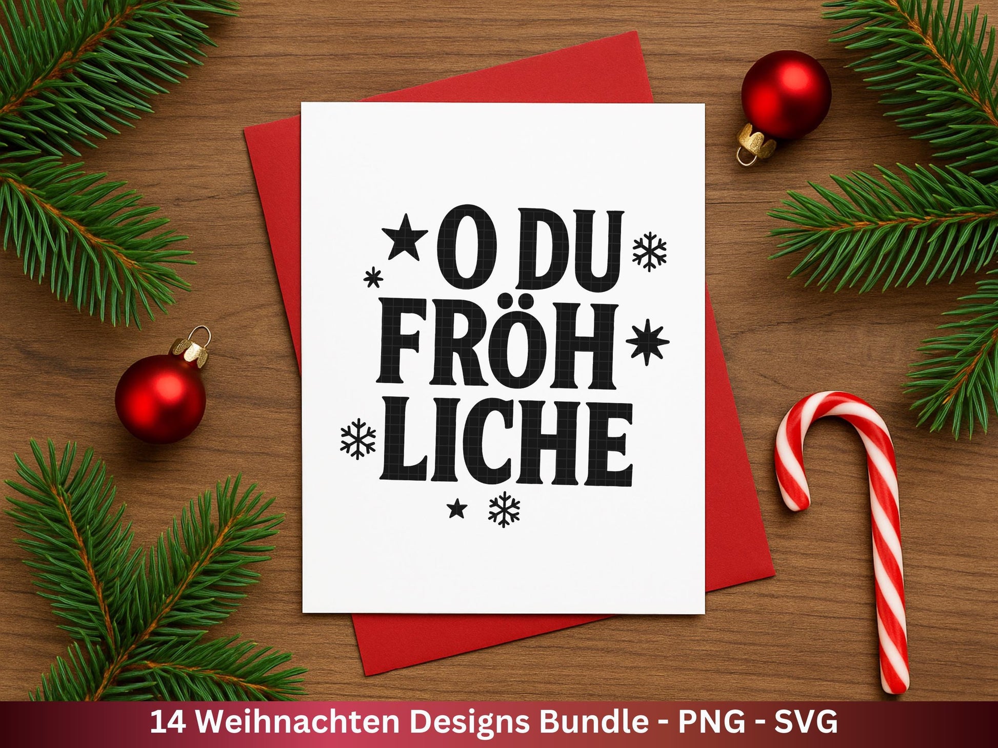 Plotterdatei Weihnachten Svg - Plotterdatei Sprüche - Schriftzüge Weihnachten deutsch - Laserdatei Weihnachten - Cricut Weihnachtsgeschenk