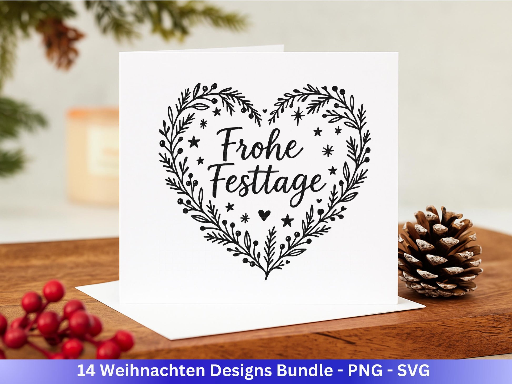 Plotterdatei Weihnachten Svg – Deutsche Sprüche Svg – Winter SVG – Laserdatei Weihnachten – Cricut Silhouette - Svg Datei Home - Frohes Fest