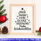 Plotterdatei Weihnachten Svg – Deutsche Sprüche Svg – Winter SVG – Laserdatei Weihnachten – Cricut Silhouette - Svg Datei Home - Frohes Fest