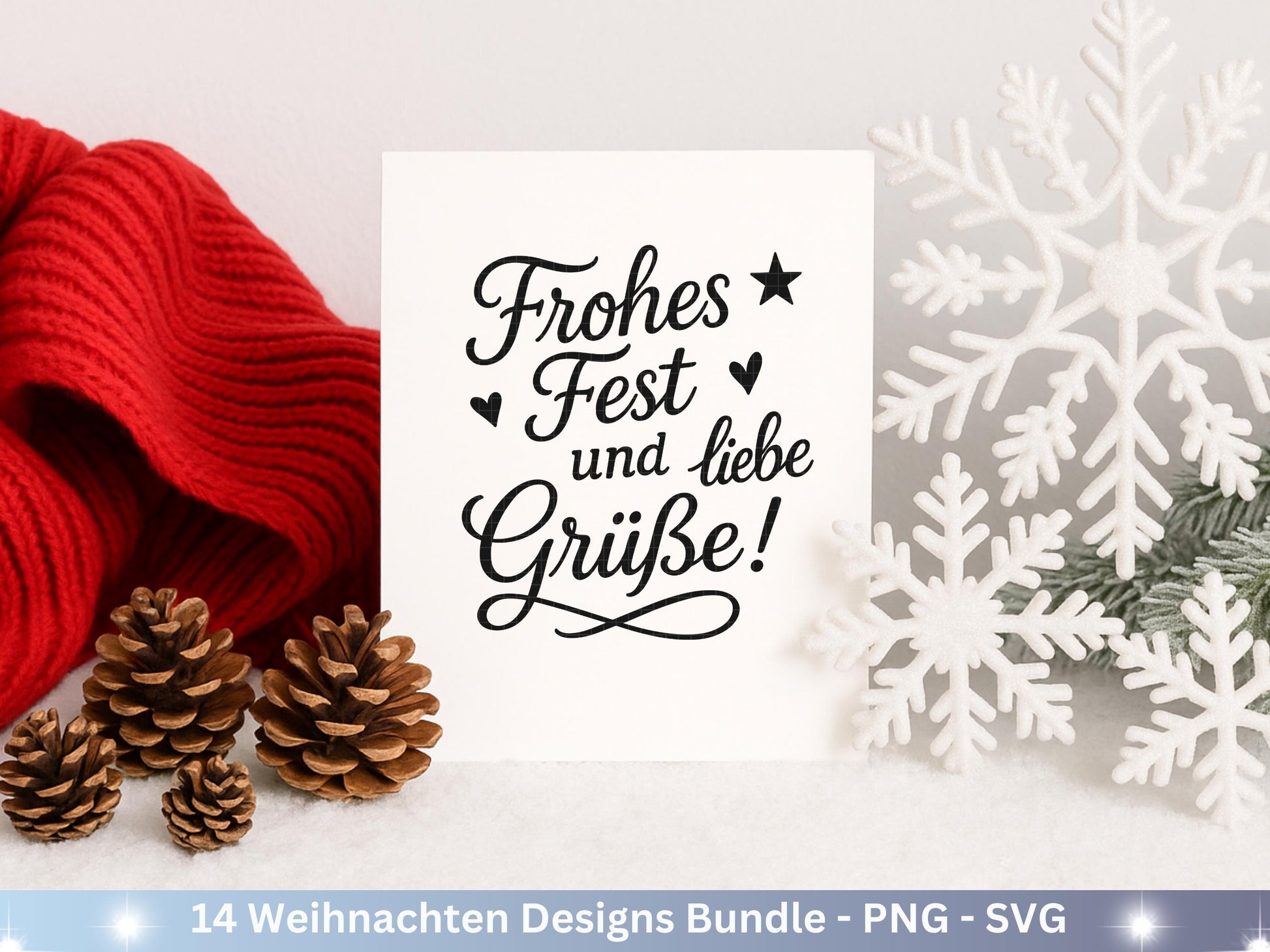 Plotterdatei Weihnachten Svg – Deutsche Sprüche Svg – Winter SVG – Laserdatei Weihnachten – Cricut Silhouette - Svg Datei Home - Frohes Fest