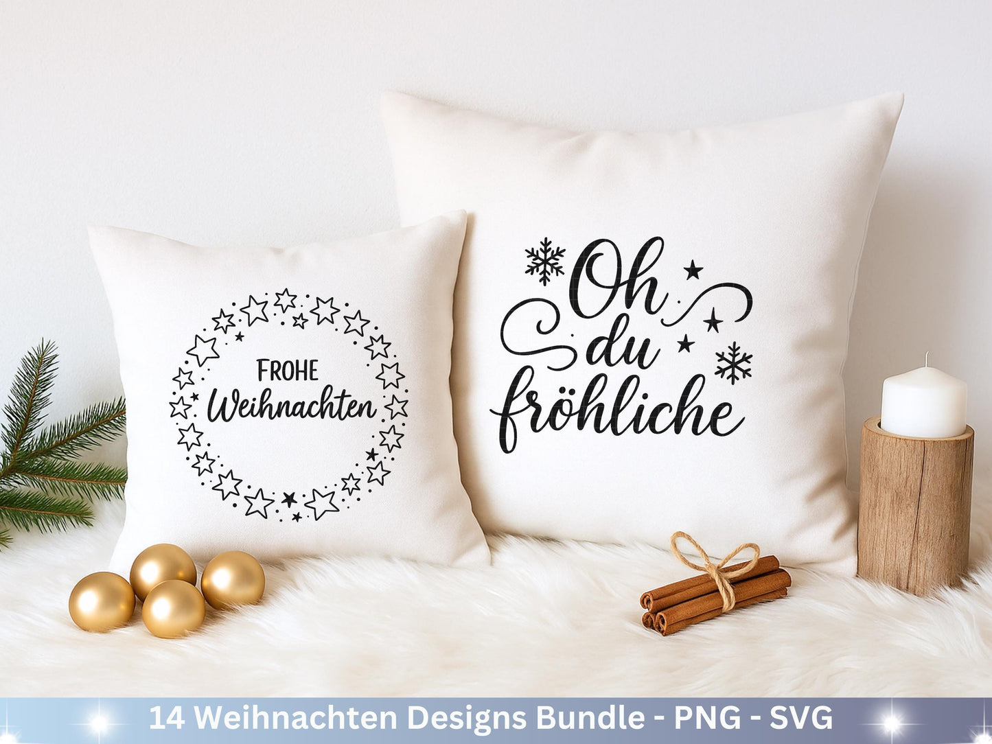 Plotterdatei Weihnachten Svg – Deutsche Sprüche Svg – Winter SVG – Laserdatei Weihnachten – Cricut Silhouette - Svg Datei Home - Frohes Fest