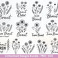 Plotterdatei Braut SVG Bundle - Hochzeit Party - Brautjungfer - JGA - Verlobungsfeier- Braut Shirts - Hochzeit Svg - Blumen Svg - Jga Shirt