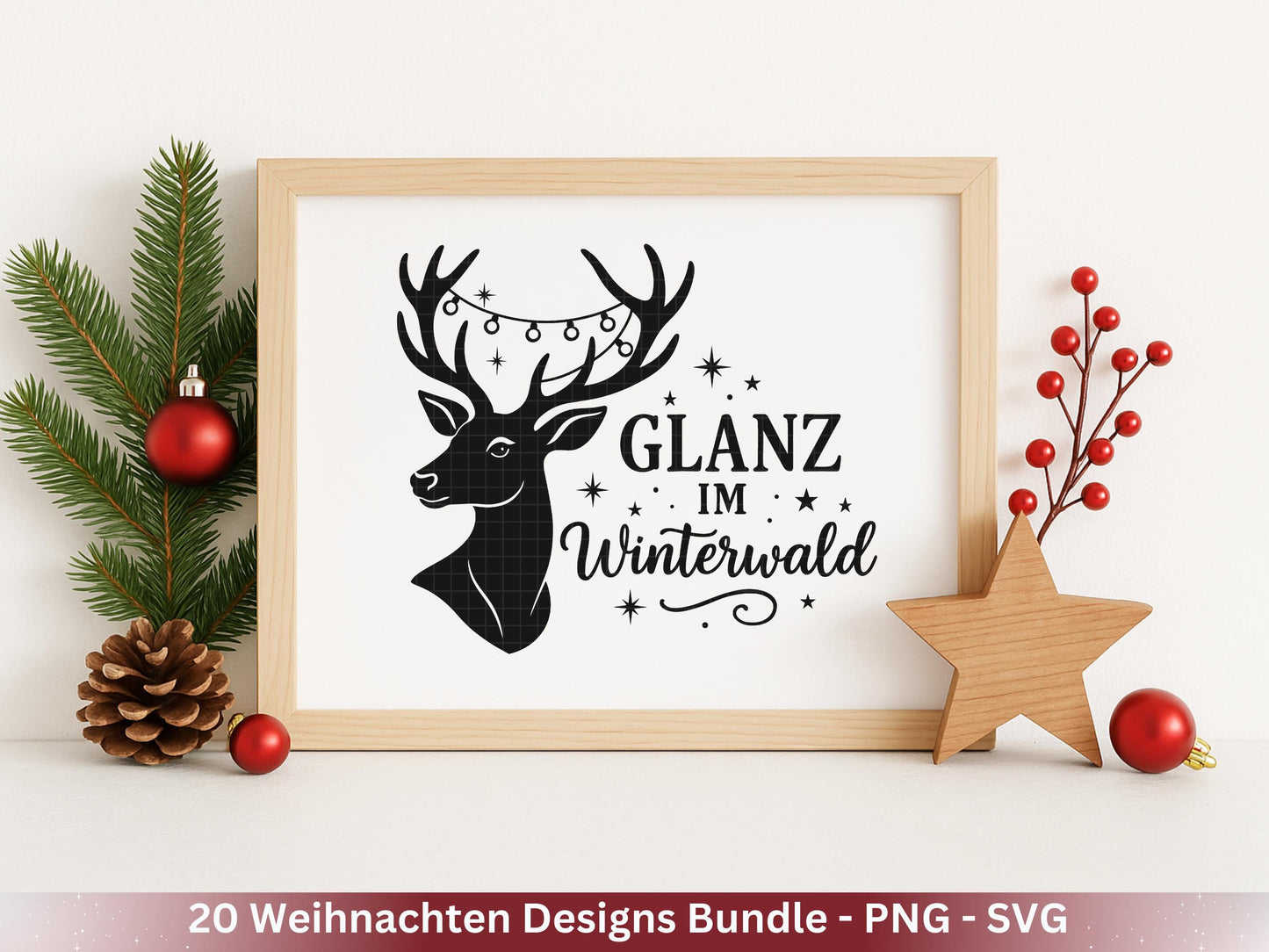Plotterdatei Weihnachten - Weihnachten Schriftzüge - Frohe Weihnachten svg - Winterzauber svg - Cricut Silhouette - Laserdatei Weihnachten