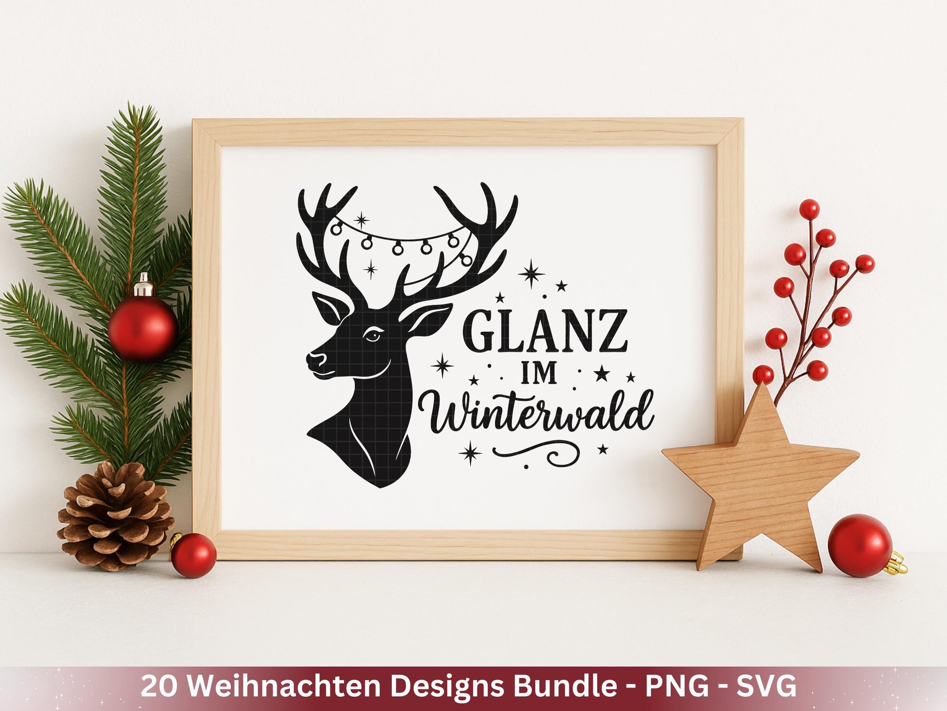 Plotterdatei Weihnachten - Weihnachten Schriftzüge - Frohe Weihnachten svg - Winterzauber svg - Cricut Silhouette - Laserdatei Weihnachten