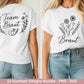 Plotterdatei Braut SVG Bundle - Hochzeit Party - Brautjungfer - JGA - Verlobungsfeier- Braut Shirts - Hochzeit Svg - Hochzeitsgeschenk