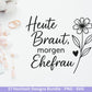 Plotterdatei Braut SVG Bundle - Hochzeit Party - Brautjungfer - JGA - Verlobungsfeier- Braut Shirts - Hochzeit Svg - Hochzeitsgeschenk