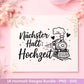 Plotterdatei Braut SVG Bundle - Hochzeit Party - Brautjungfer - JGA - Verlobungsfeier- Braut Shirts - Hochzeit Svg - Hochzeitsgeschenk