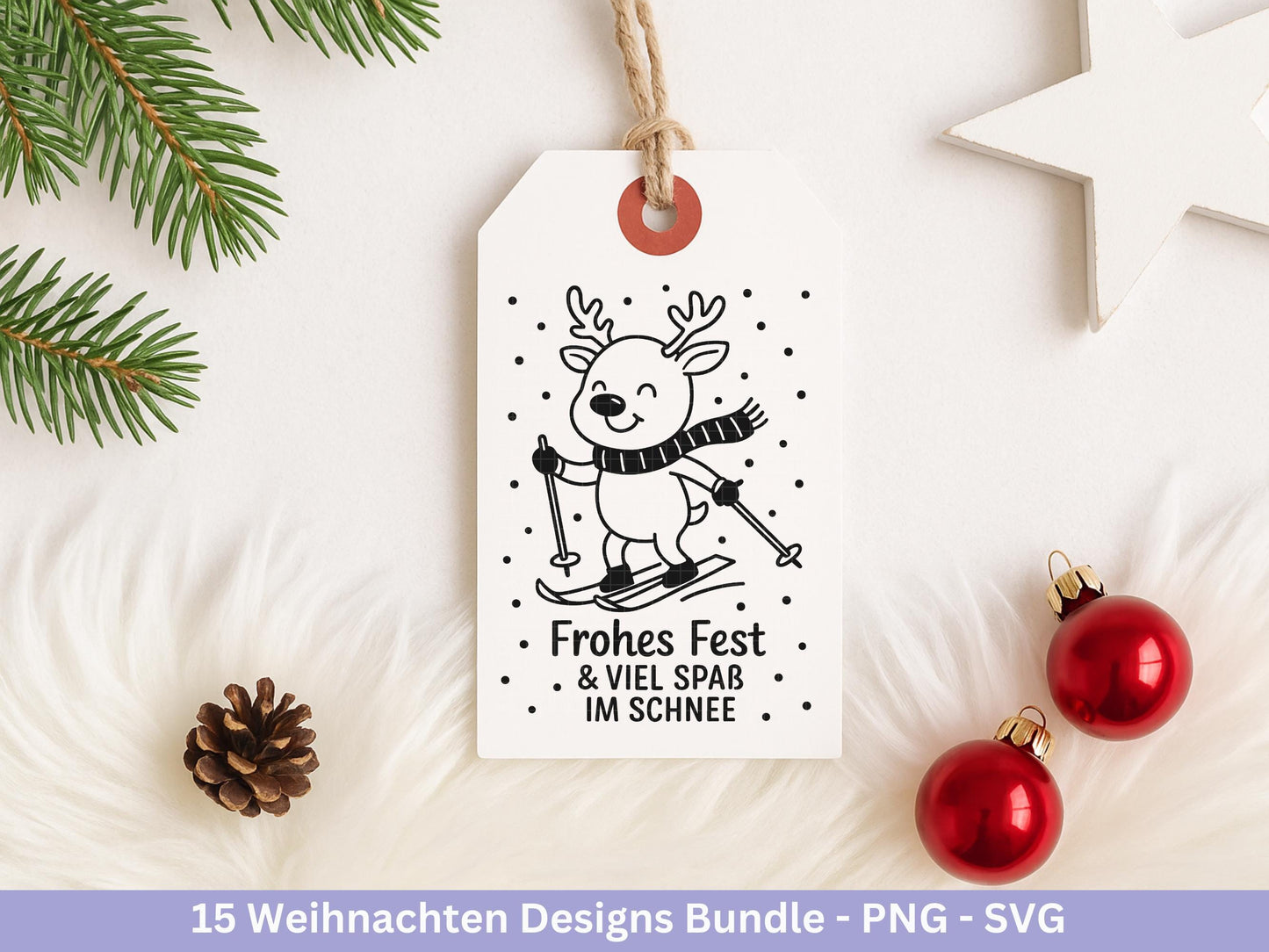 Plotterdatei Weihnachten Svg – Deutsche Sprüche Svg – Winter SVG – Laserdatei Weihnachten – Cricut Silhouette - Svg Datei Home - Frohes Fest