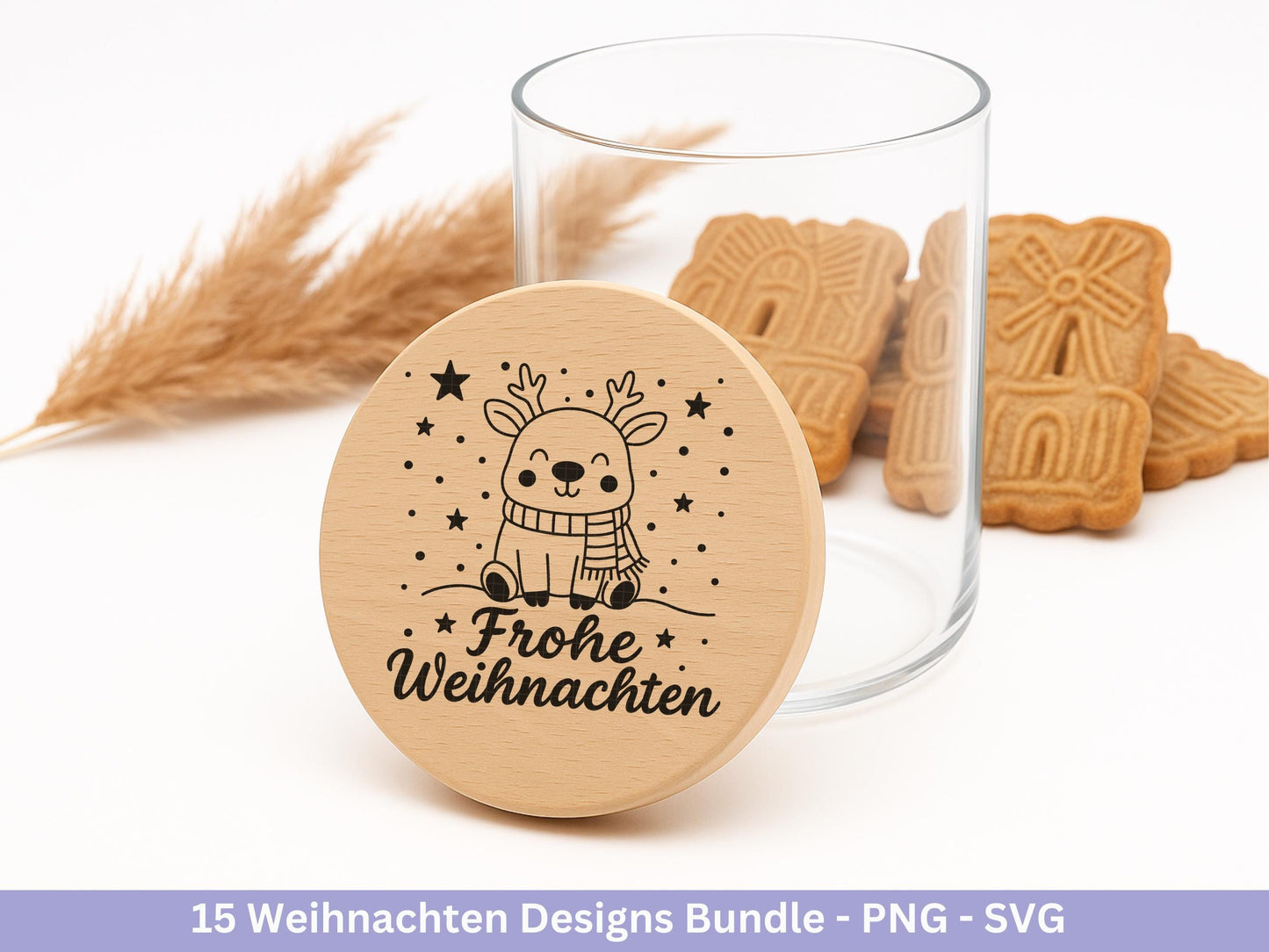 Plotterdatei Weihnachten Svg – Deutsche Sprüche Svg – Winter SVG – Laserdatei Weihnachten – Cricut Silhouette - Svg Datei Home - Frohes Fest