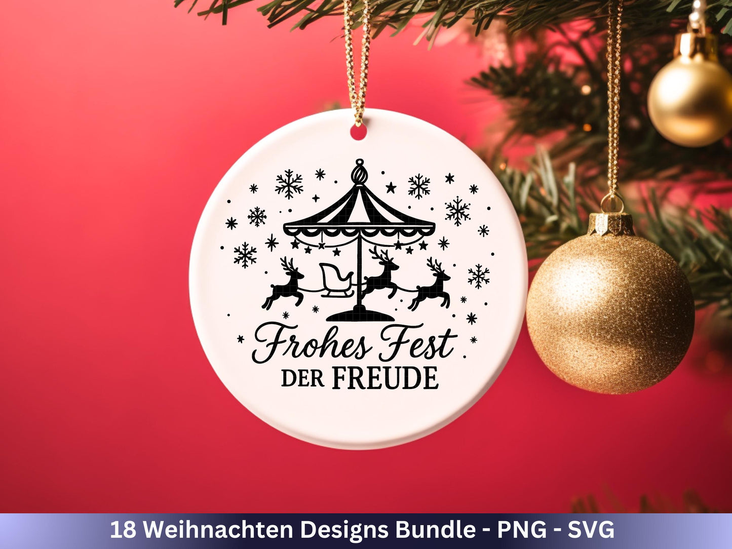 Plotterdatei Weihnachten Svg – Deutsche Sprüche Svg – Winter SVG – Laserdatei Weihnachten – Cricut Silhouette - Svg Datei Home - Frohes Fest