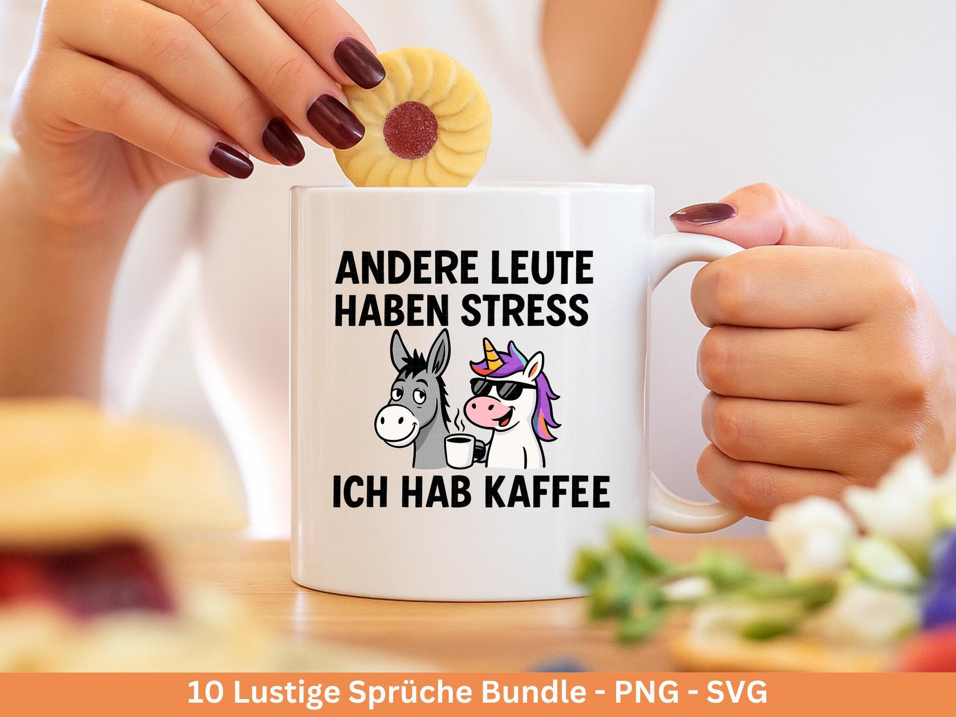 Lustige Sprüche SVG Plotterdatei Bundle – Einhorn Svg - Kackhaufen Poop Emoji – Deutsche Sprüche für Tassen Shirt Jutebeutel Cricut Geschenk