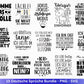 Deutsche Sprüche SVG Plotterdatei – Lustiges Bundle für Cricut & Silhouette – Lama Einhorn Kaffee Rente – Shirt Tasse Geschenkidee