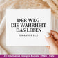 Plotterdatei Bibelverse deutsch - Christliches SVG-Bundle - Jesus Svg - Glaube Svg - Gott Svg - Religiöses Svg - Bibelvers Svg - Cricut Svg