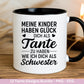Tante SVG Plotterdatei – Deutsche Sprüche Bundle – Lustige und liebevolle Tante Sprüche – Laserdatei Cricut Silhouette Shirt Tasse Geschenk