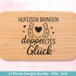 Pferde SVG Plotterdatei – Deutsche Reiter Sprüche & Pferdeliebe Designs – Hufe Sattel Stall – Laserdatei Cricut Silhouette Pferde Geschenk