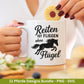 Reiten SVG Plotterdatei – Pferde Sprüche & Stall Liebe Designs – Hufschlag Herz Sattel – Laserdatei Cricut Silhouette Geschenkidee Pferdefan