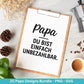 Deutsche Plotterdatei Papa- Vatertagsgeschenk - Papa svg - Deutsche Sprüche Svg - Familie Svg - Cricut svg - Laserdatei Papa - Geschenk Papa