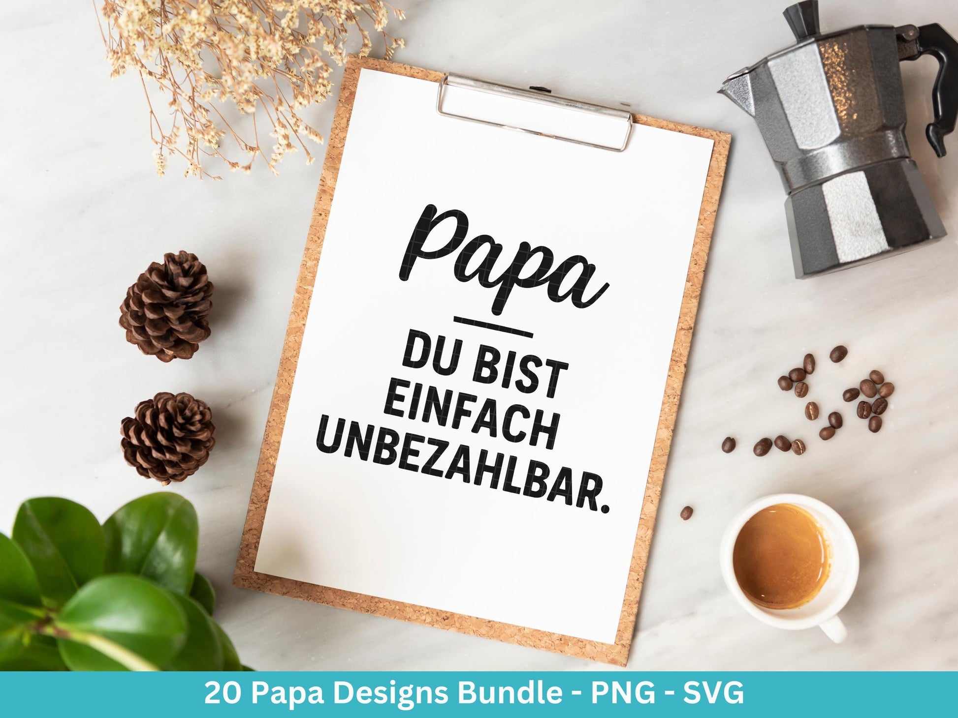 Deutsche Plotterdatei Papa- Vatertagsgeschenk - Papa svg - Deutsche Sprüche Svg - Familie Svg - Cricut svg - Laserdatei Papa - Geschenk Papa