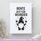 Plotterdatei Rente - Rentner Spruch - Geschenk Rente - Wichtel Svg - Ruhestand svg - Deutsche Sprüche - Ruhestand Geschenk - Zwerg Svg Datei