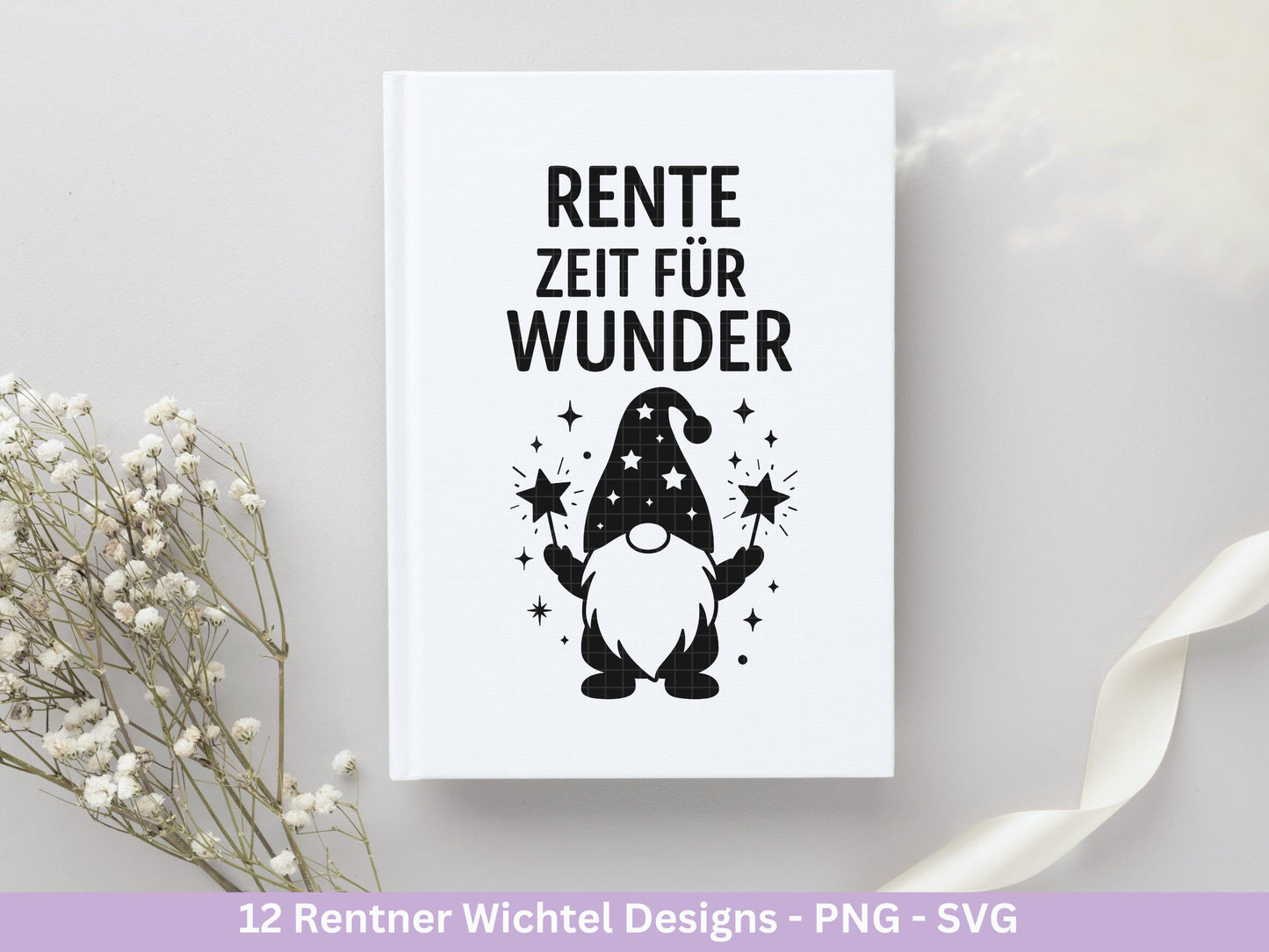 Plotterdatei Rente - Rentner Spruch - Geschenk Rente - Wichtel Svg - Ruhestand svg - Deutsche Sprüche - Ruhestand Geschenk - Zwerg Svg Datei