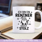 Plotterdatei Rente - Rentner Spruch - Geschenk Rente - Wichtel Svg - Ruhestand svg - Deutsche Sprüche - Ruhestand Geschenk - Zwerg Svg Datei