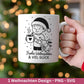 Weihnachten SVG Laserdatei – Frohe Weihnachten & Viel Glück Design – Plotterdatei Junge mit Schwein und Tasse – Cricut Silhouette Geschenk