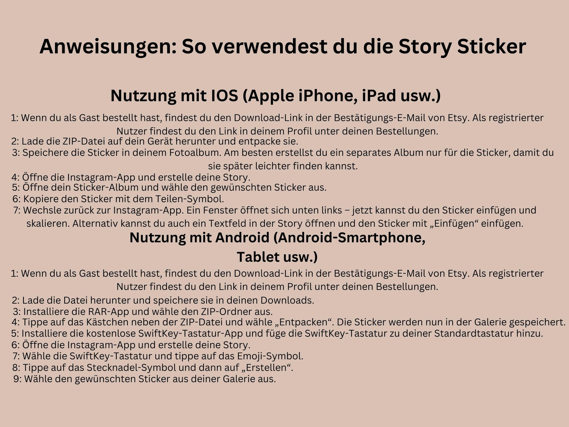 160 Instagram Story Sticker Deutsch – Selbstliebe & Motivation – Sprüche Humor Daily Basic – Kalligraphie Guten Morgen Home Sticker Zitate
