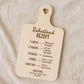 Laserdatei Schneidebrett Ruhestand Rezept SVG – Plotterdatei Rentner Geschenkidee – Ruhestand Spruch Gravurdatei – Cricut Silhouette DIY