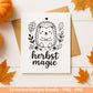 Herbst Plotterdatei Bundle – Herbst Sprüche & Motive – SVG PNG – Kürbis Igel Eulen Pilze Blätter – Laserdatei DIY Deko Geschenkidee Basteln