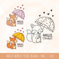Hallo Herbst Fuchs – Plotterdatei & Laserdatei – Herbst SVG PNG – Sublimation Design – DIY Herbstdeko – Geschenkidee Cricut Silhouette Deko