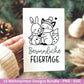 Weihnachten Plotterdatei & Laserdatei Bundle – Weihnachtsmotive SVG PNG – Festliche Sprüche und Tiere – DIY Weihnachtsdeko Cricut Silhouette