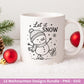 Weihnachten Plotterdatei & Laserdatei Bundle – Weihnachtsmotive SVG PNG – Festliche Sprüche und Tiere – DIY Weihnachtsdeko Cricut Silhouette