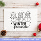 Weihnachten Plotterdatei und Laserdatei Bundle – Wintermotive SVG PNG – Rentier Pinguin Bär Sprüche – DIY Weihnachtsdeko Cricut Silhouette