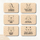 Laserdatei Kinder Frühstücksbrettchen – Lustige Sprüche SVG PNG – Holz Gravur Datei Tiere – Frühstück Brett Gravur für Kinder Geschenkidee
