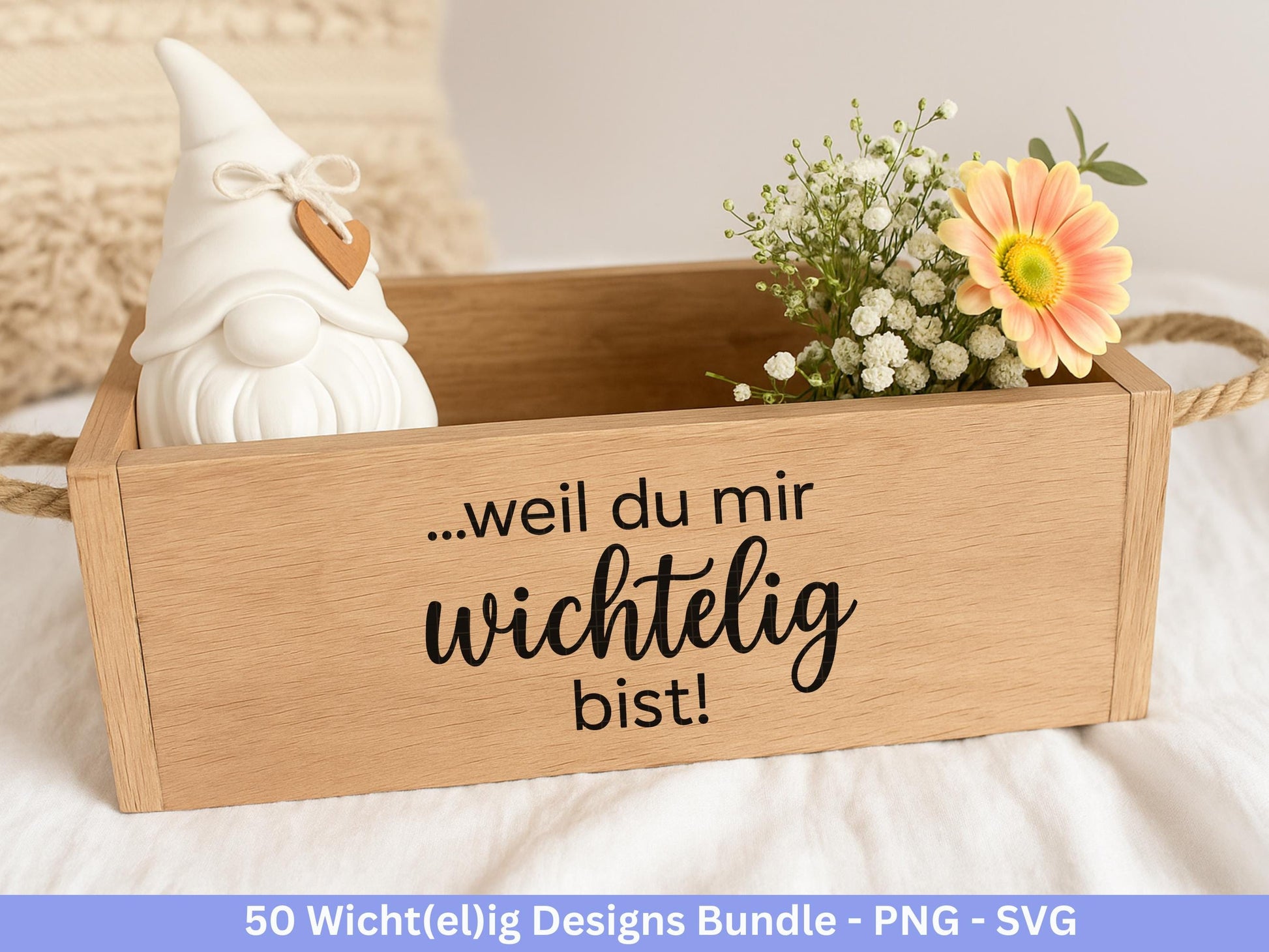 Plotterdatei Wichtel Bundle – Du bist mir Wichtelig SVG PNG – Laserdatei Weihnachten – Wichtel Geschenkidee & Deko – Cricut Silhouette