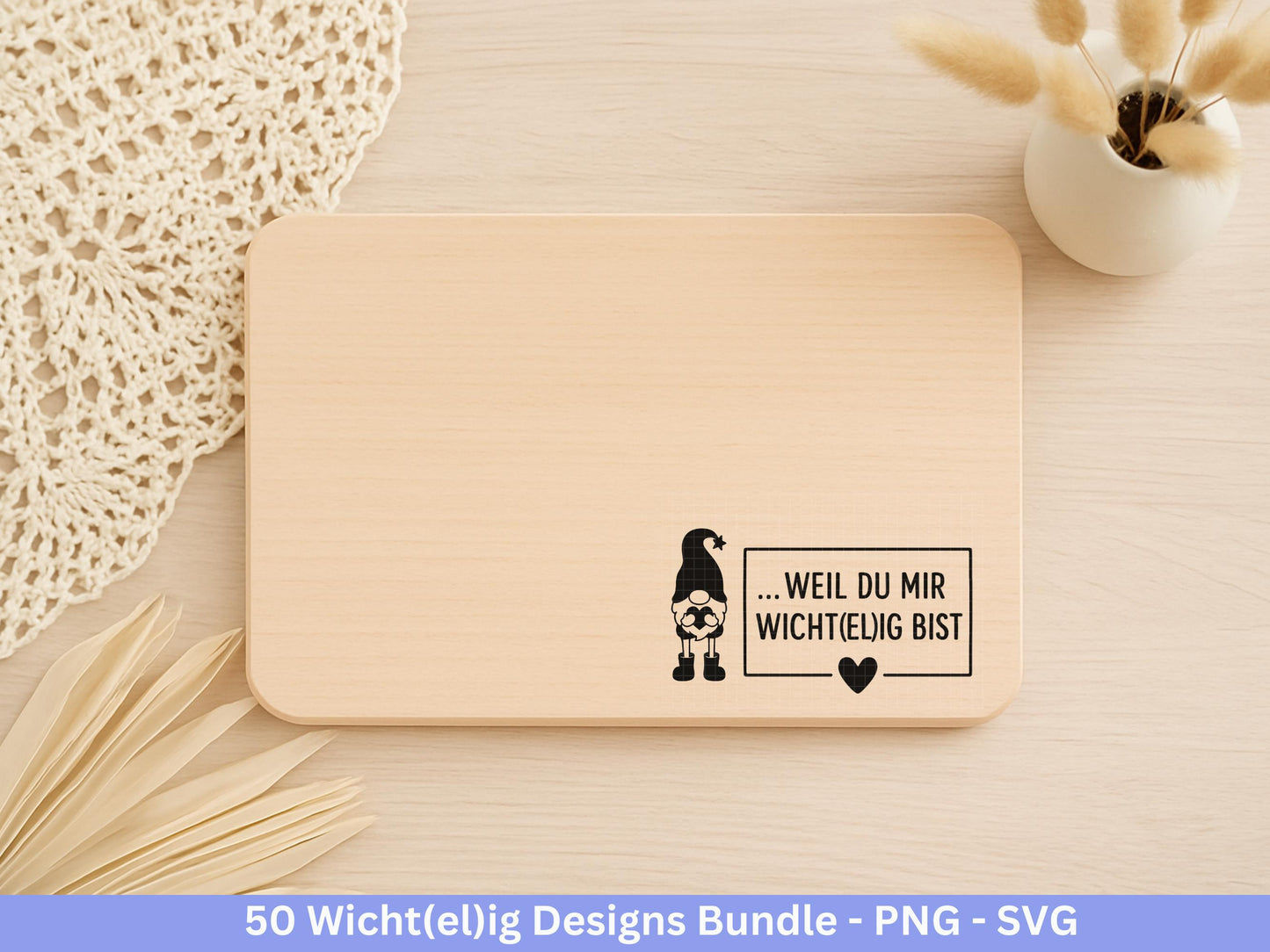 Plotterdatei Wichtel Bundle – Du bist mir Wichtelig SVG PNG – Laserdatei Weihnachten – Wichtel Geschenkidee & Deko – Cricut Silhouette