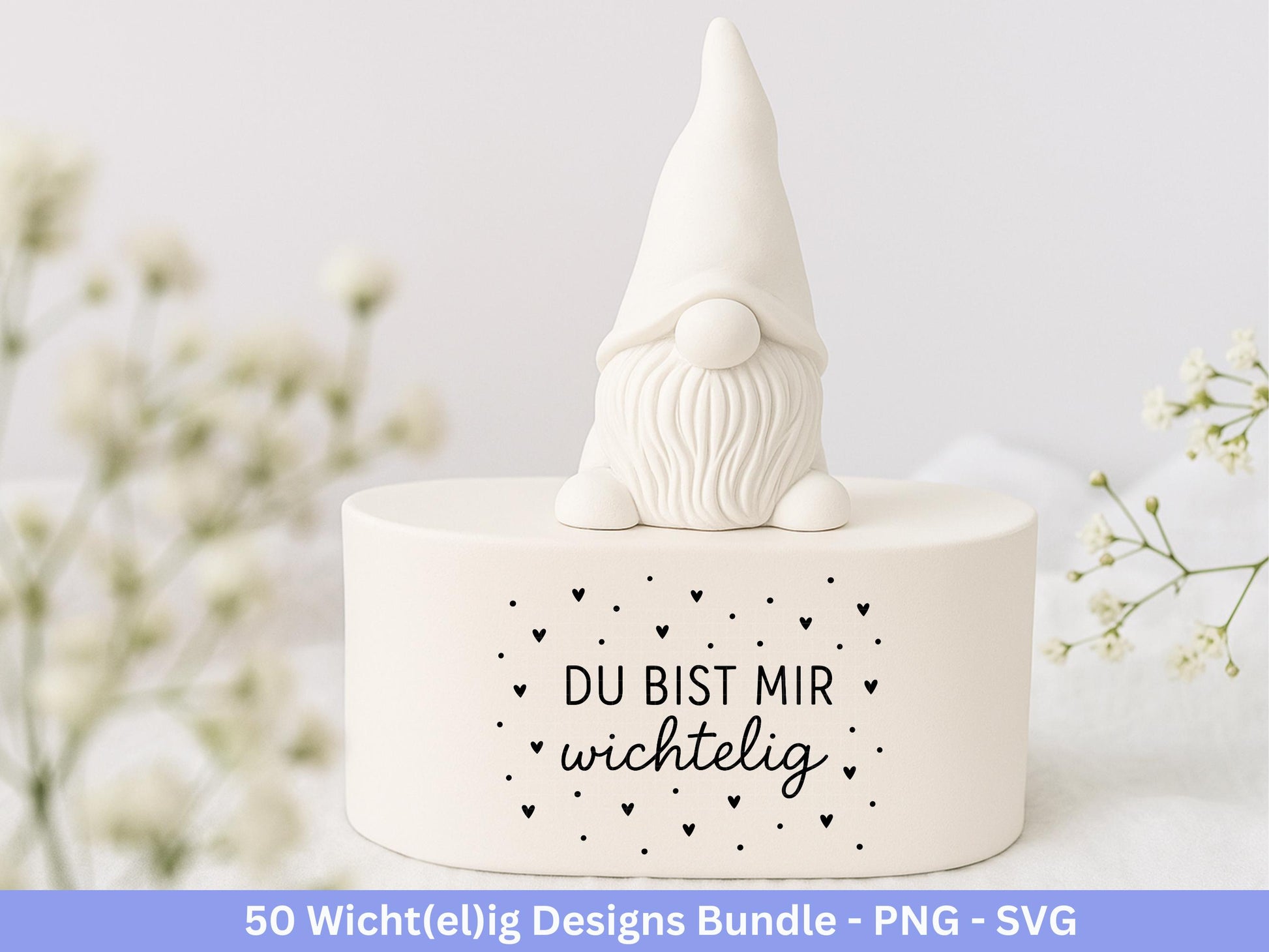 Plotterdatei Wichtel Bundle – Du bist mir Wichtelig SVG PNG – Laserdatei Weihnachten – Wichtel Geschenkidee & Deko – Cricut Silhouette