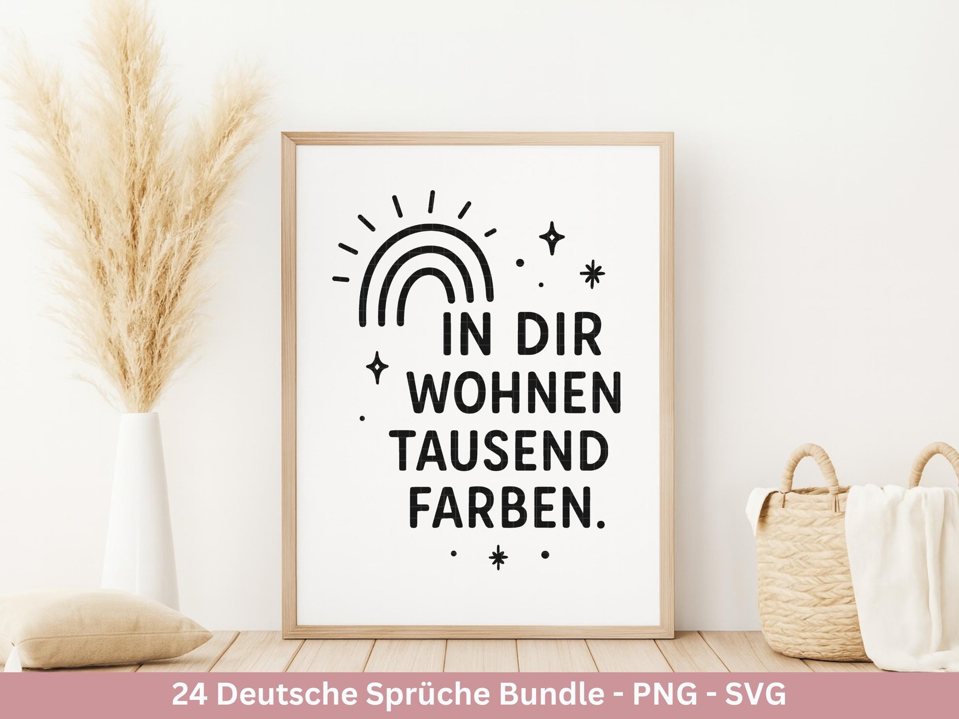 Deutsche Sprüche Plotterdatei - Positive Sprüche Svg - Svg Datei Liebe - Inspirierende Zitate - Positive Sprüche Svg - Laserdatei Spruch Svg