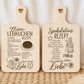 Laserdatei Weihnachtsrezepte – SVG PNG – Gravurdatei für Holzbrettchen – Elisenlebkuchen & Spekulatius – Weihnachtsdeko Geschenkidee Küche
